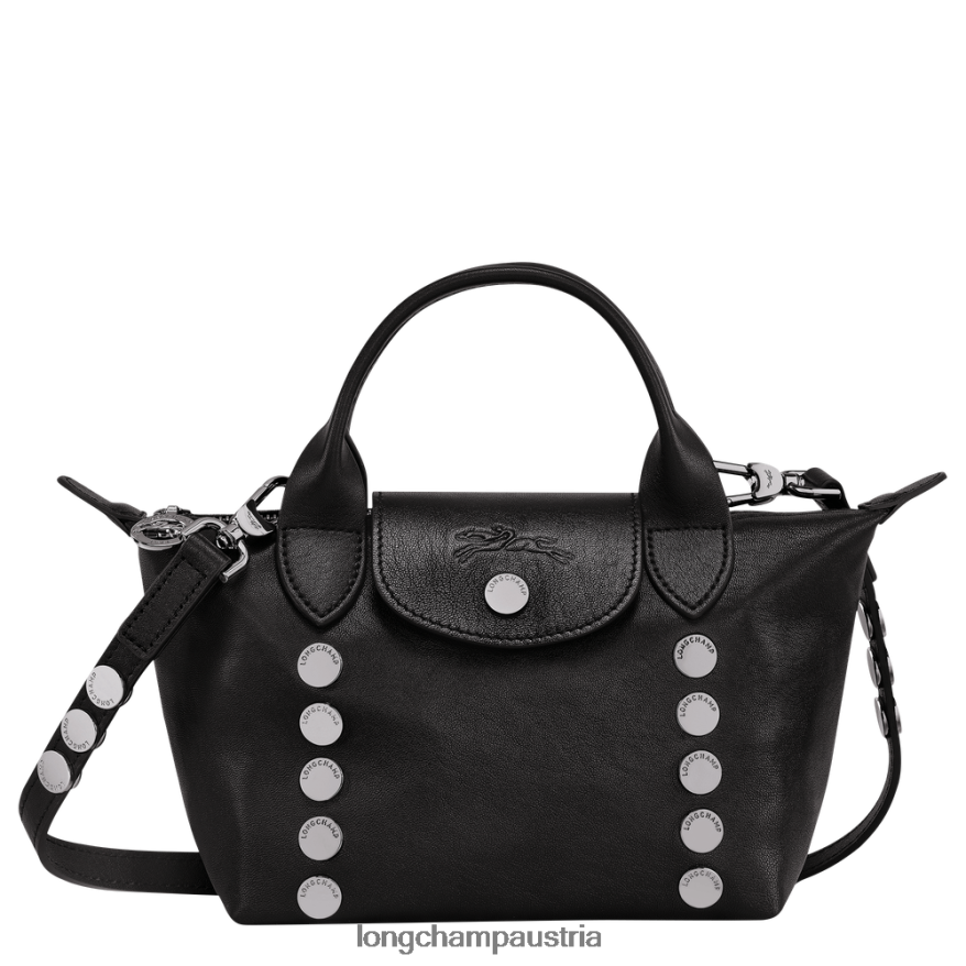 Taschen bei Longchamp Frauen Le Plage Xtra Handtasche Schwarz 2008BJ157