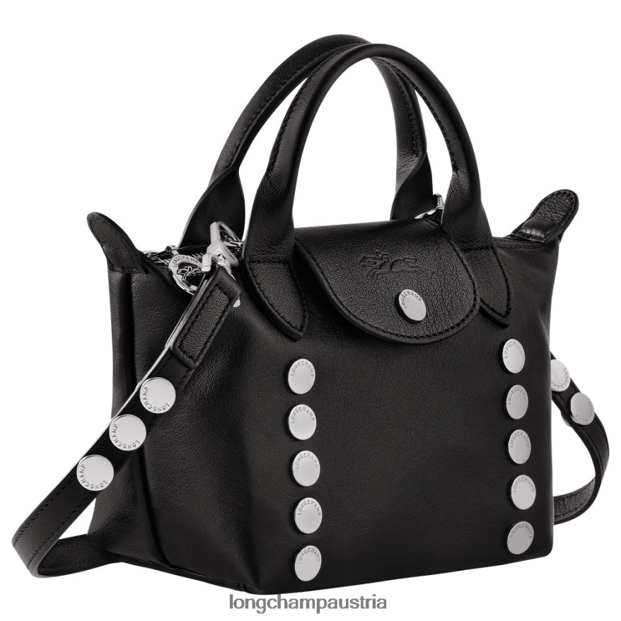 Taschen bei Longchamp Frauen Le Plage Xtra Handtasche Schwarz 2008BJ157