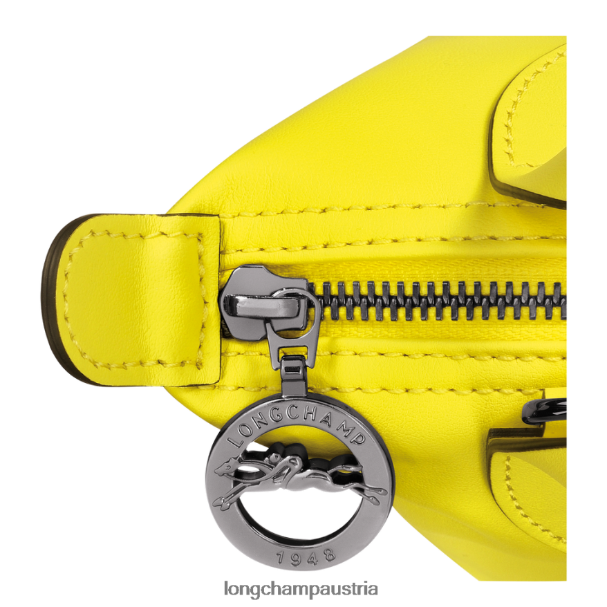 Taschen bei Longchamp Frauen Le Plage Xtra Handtasche Zitrone 2008BJ146