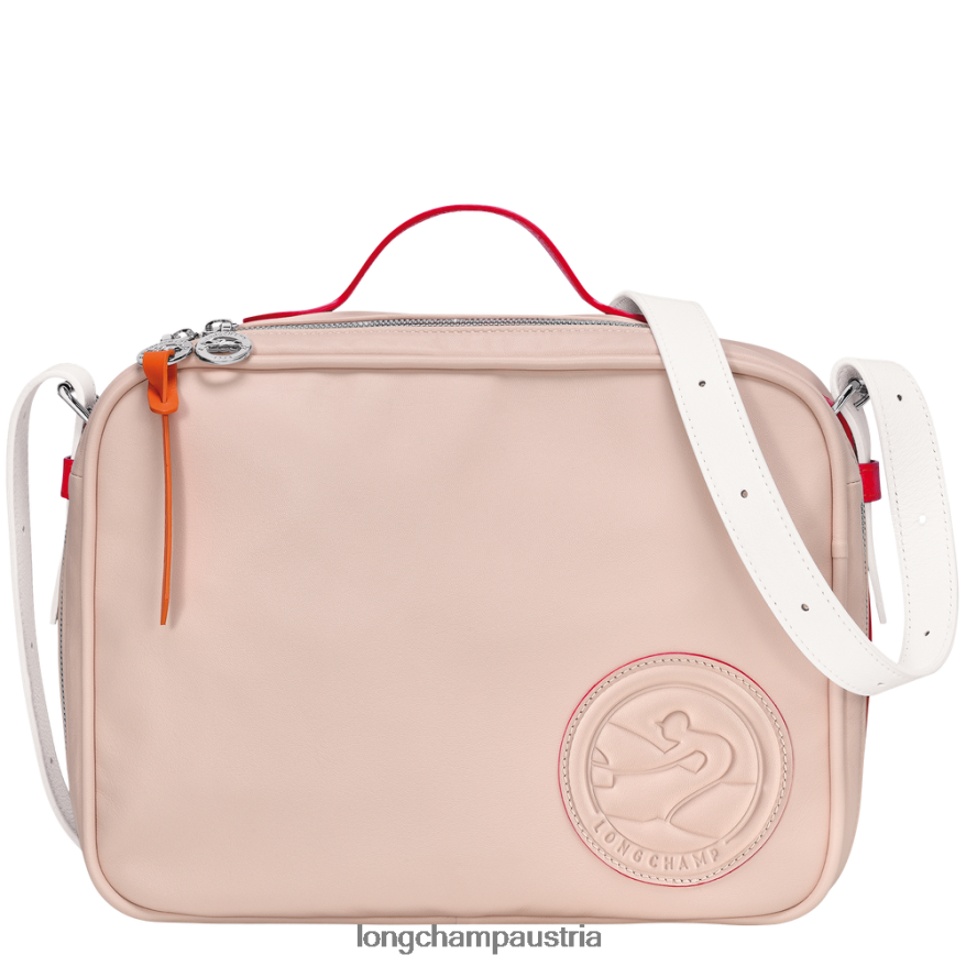 Taschen bei Longchamp Frauen Le Plage Xtra Umhängetasche blasses Rosa 2008BJ155