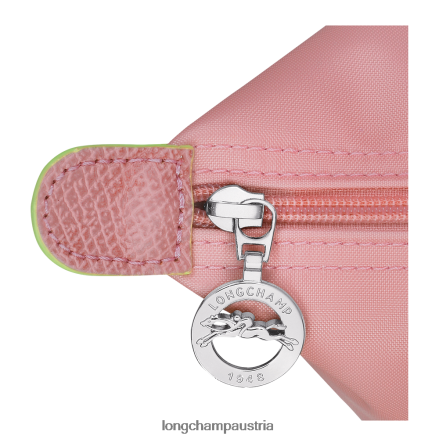 Taschen bei Longchamp Frauen Le Plage grüne Handtasche Blütenblatt rosa 2008BJ197