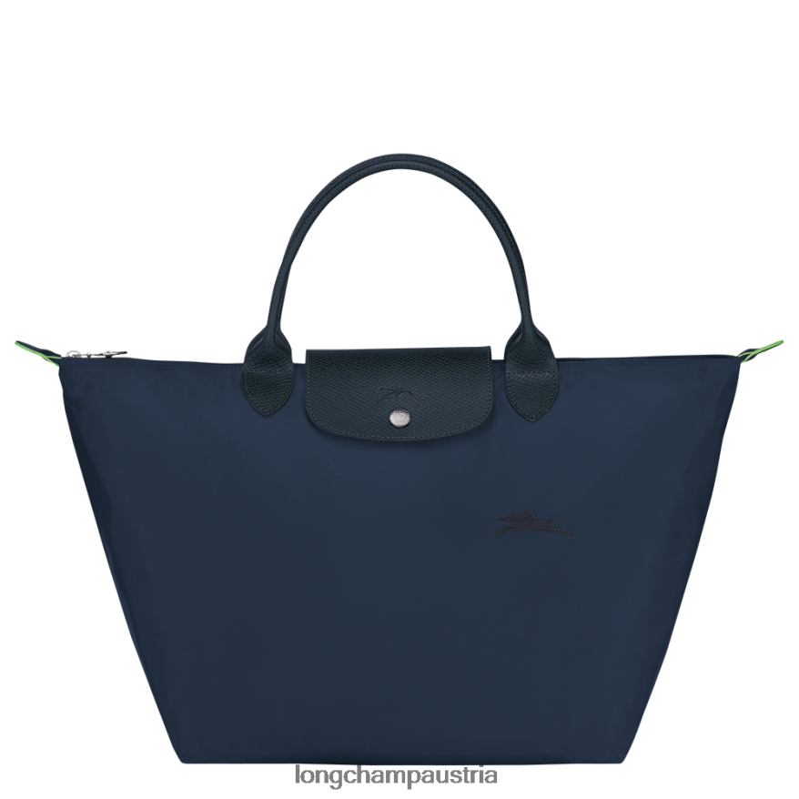 Taschen bei Longchamp Frauen Le Plage grüne Handtasche Marine 2008BJ195