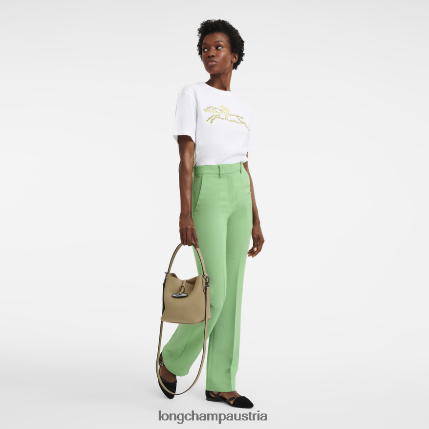 Taschen bei Longchamp Frauen Roseau Essential Beuteltasche Beige 2008BJ93