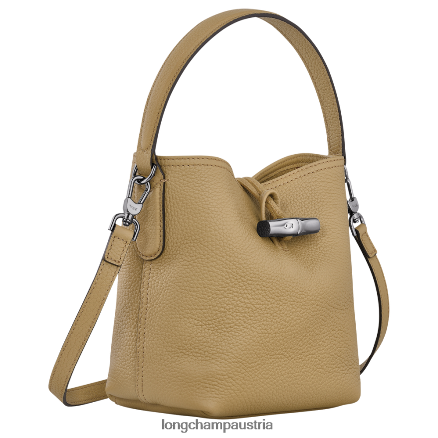 Taschen bei Longchamp Frauen Roseau Essential Beuteltasche Beige 2008BJ93