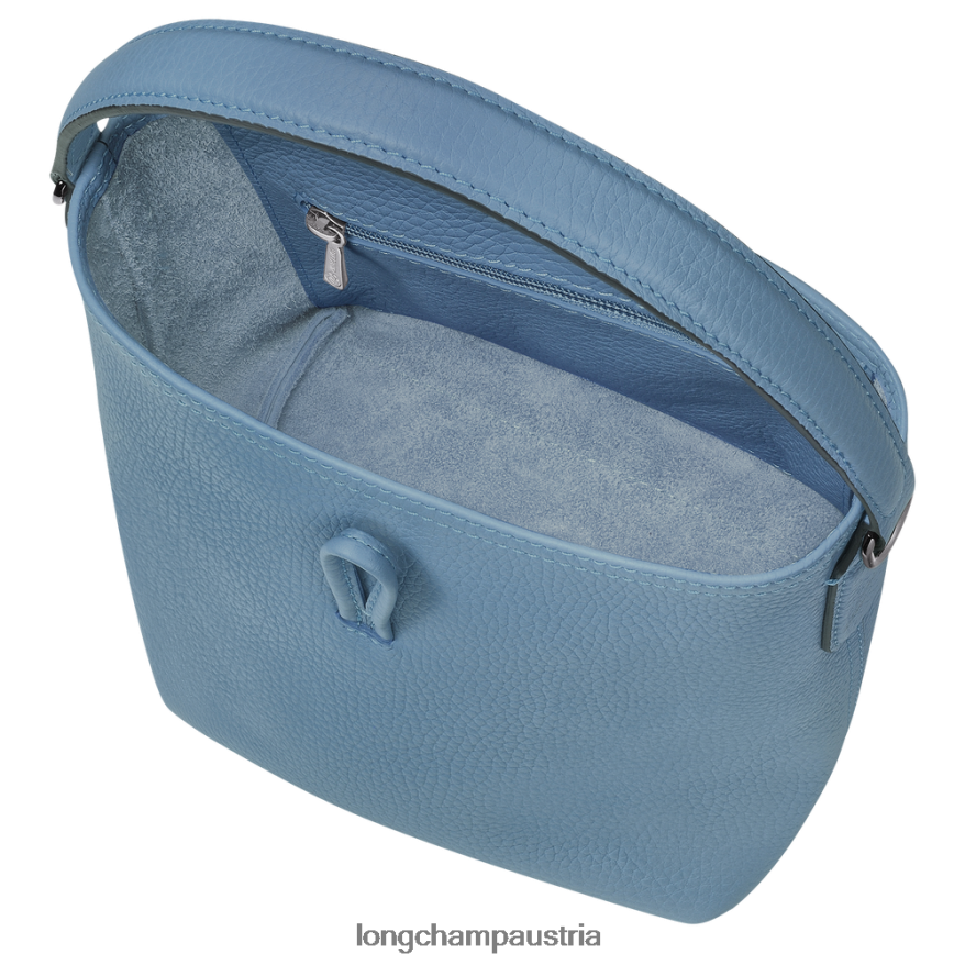 Taschen bei Longchamp Frauen Roseau Essential Beuteltasche Schiefer 2008BJ95