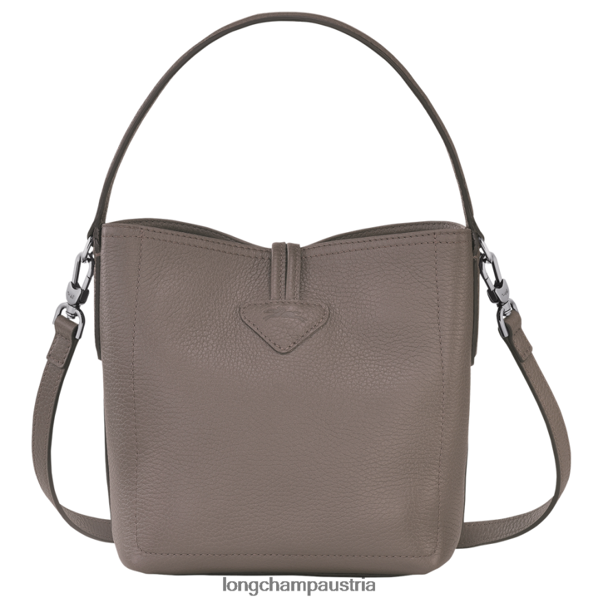 Taschen bei Longchamp Frauen Roseau Essential Beuteltasche grau 2008BJ94
