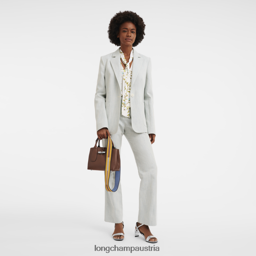 Taschen bei Longchamp Frauen Roseau-Handtasche Ebenholz 2008BJ100