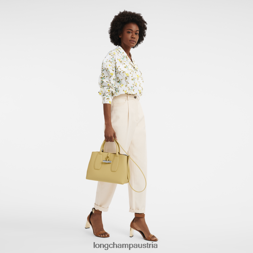 Taschen bei Longchamp Frauen Roseau-Handtasche Mais 2008BJ105