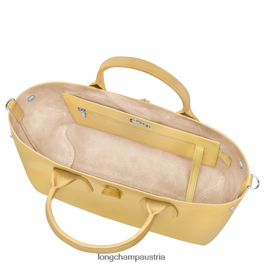 Taschen bei Longchamp Frauen Roseau-Handtasche Mais 2008BJ105