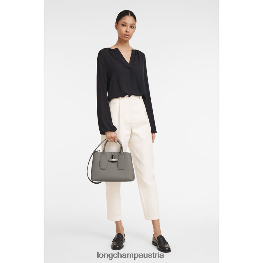 Taschen bei Longchamp Frauen Roseau-Handtasche Turteltaube 2008BJ108