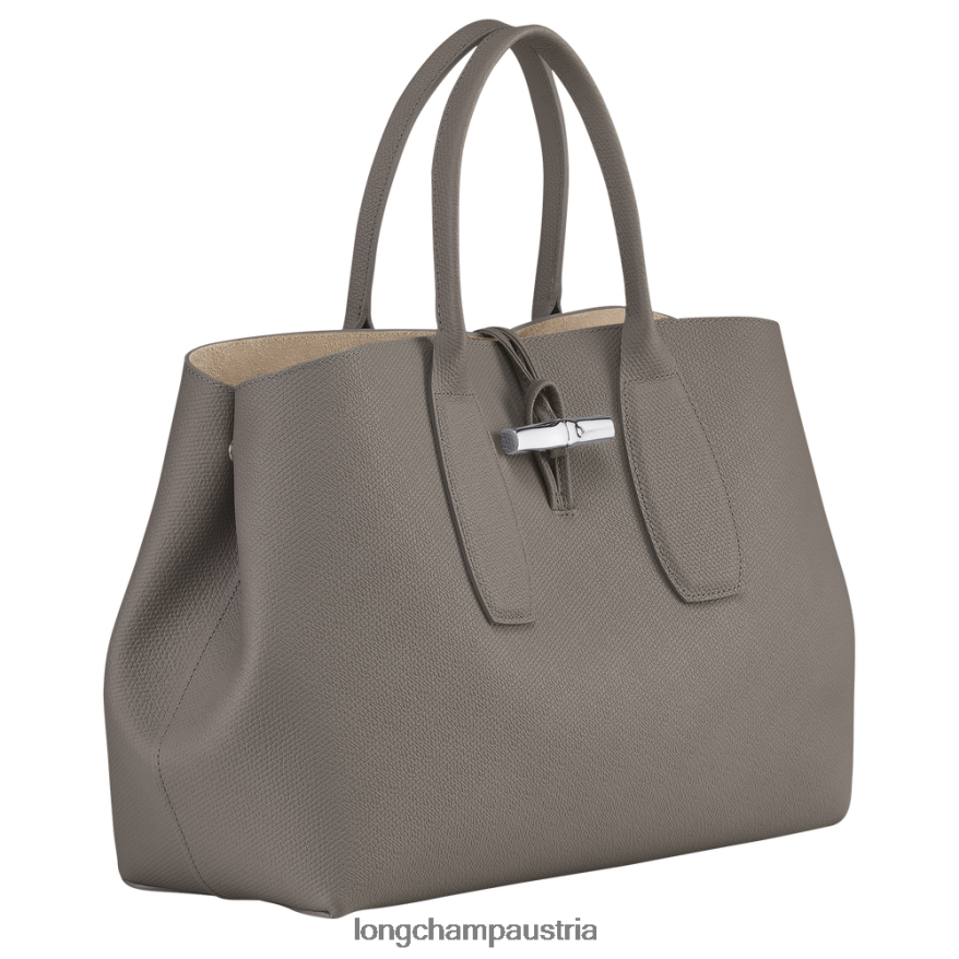 Taschen bei Longchamp Frauen Roseau-Handtasche Turteltaube 2008BJ111