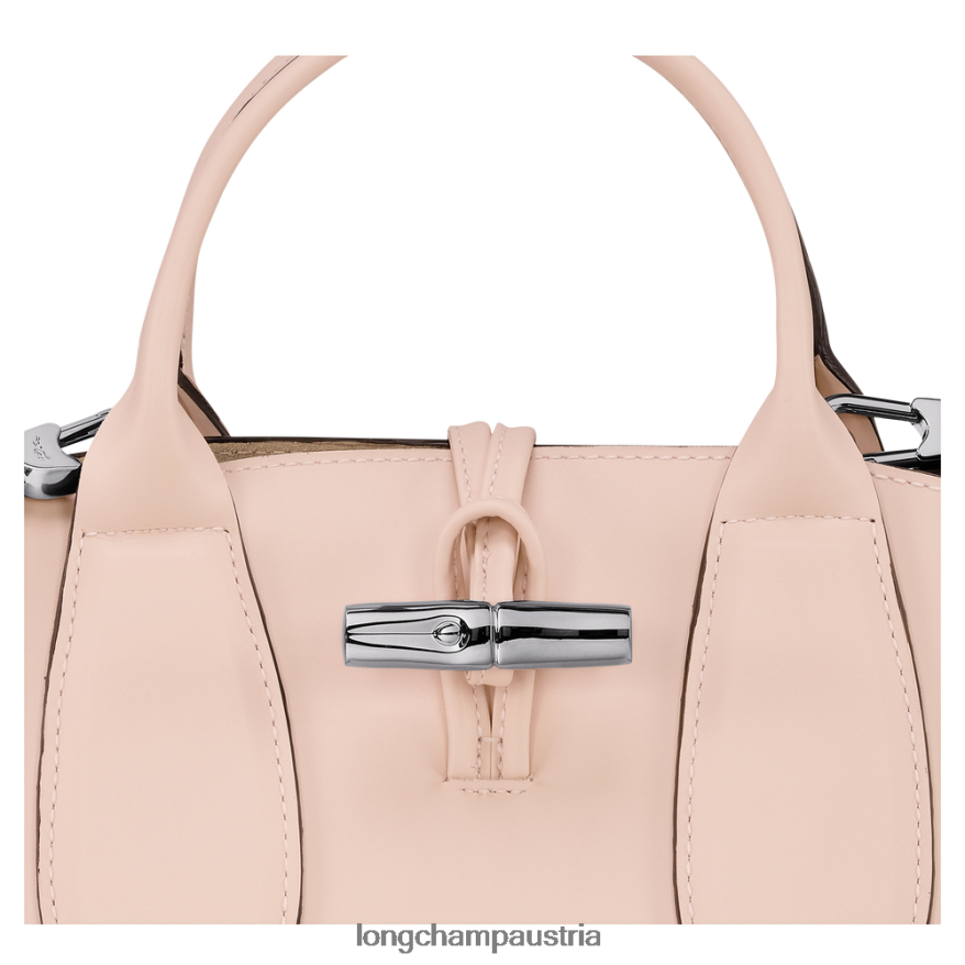 Taschen bei Longchamp Frauen Roseau-Handtasche blasses Rosa 2008BJ102