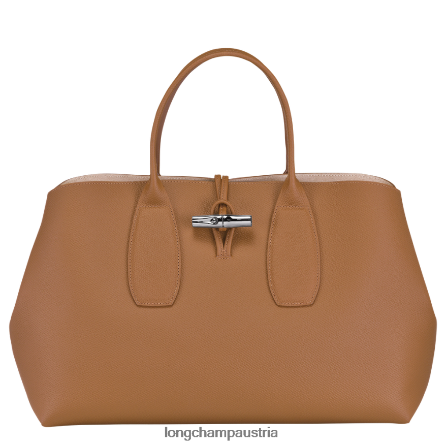 Taschen bei Longchamp Frauen Roseau-Handtasche natürlich 2008BJ110
