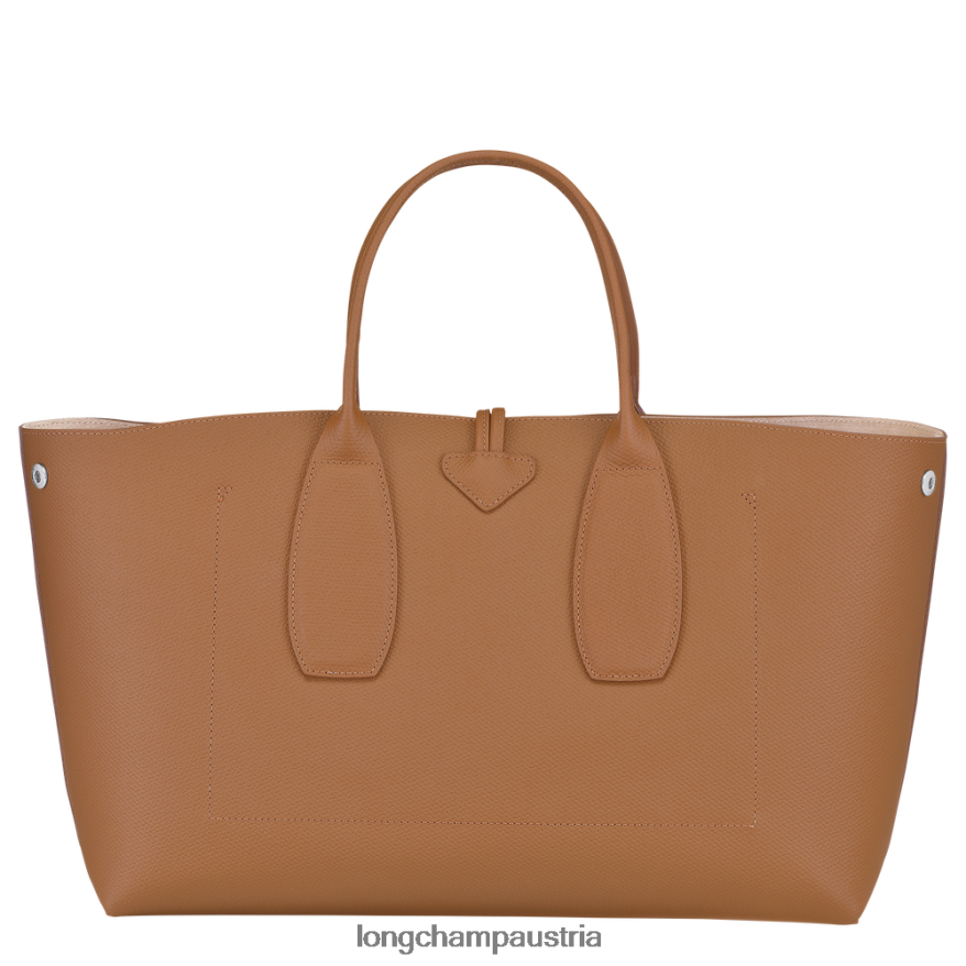Taschen bei Longchamp Frauen Roseau-Handtasche natürlich 2008BJ110