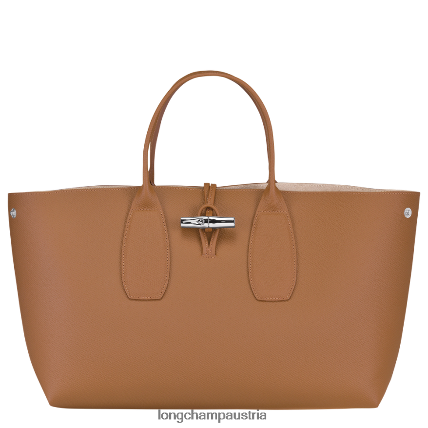 Taschen bei Longchamp Frauen Roseau-Handtasche natürlich 2008BJ110