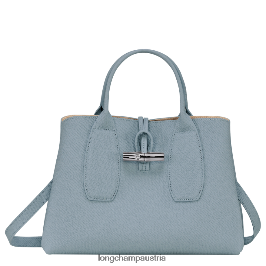 Taschen bei Longchamp Frauen Roseau-Handtasche wolkenblau 2008BJ107