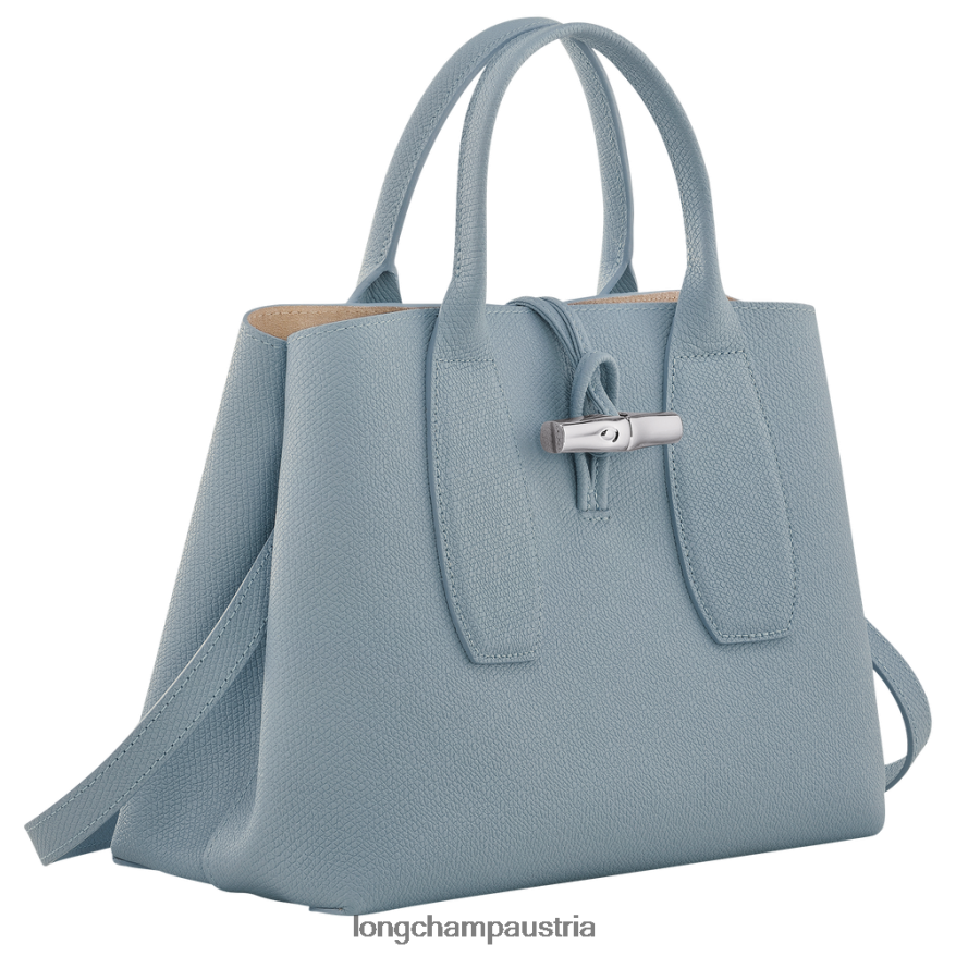 Taschen bei Longchamp Frauen Roseau-Handtasche wolkenblau 2008BJ107