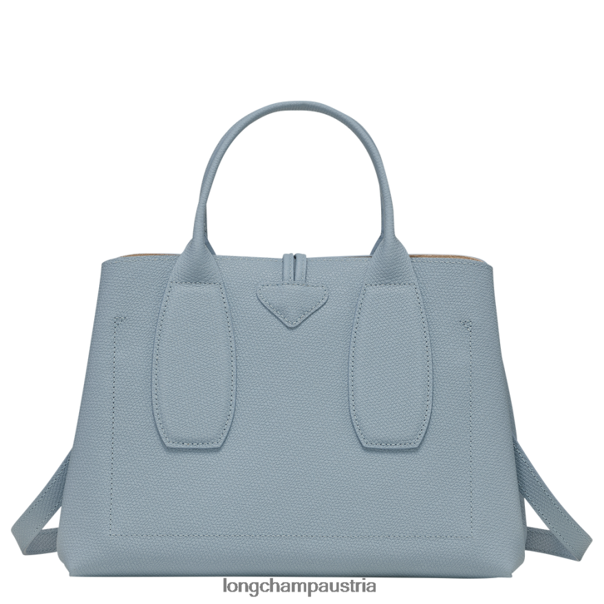 Taschen bei Longchamp Frauen Roseau-Handtasche wolkenblau 2008BJ107