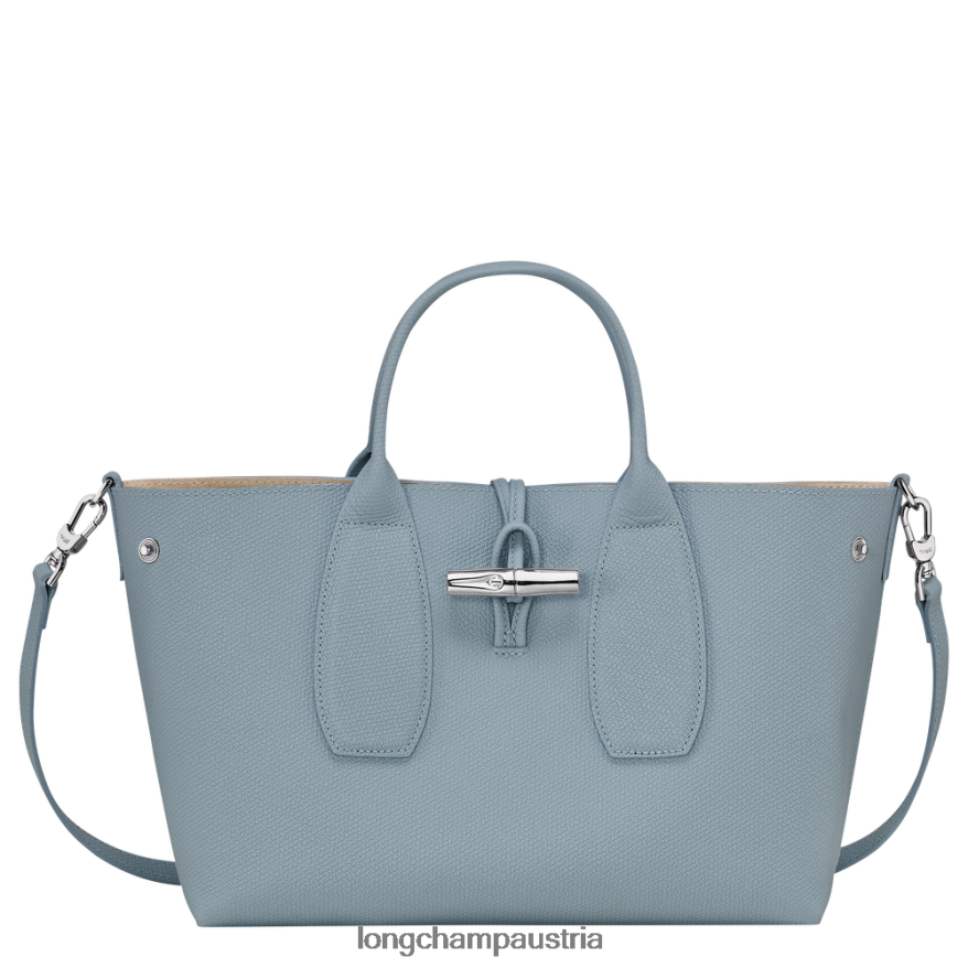 Taschen bei Longchamp Frauen Roseau-Handtasche wolkenblau 2008BJ107