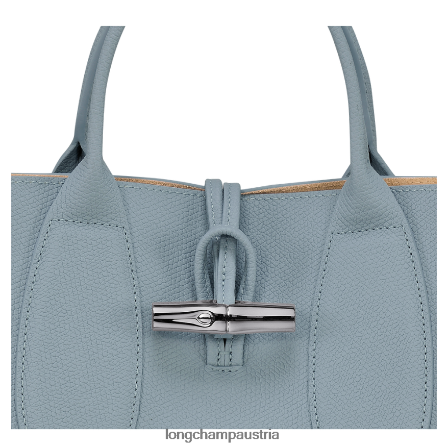 Taschen bei Longchamp Frauen Roseau-Handtasche wolkenblau 2008BJ107
