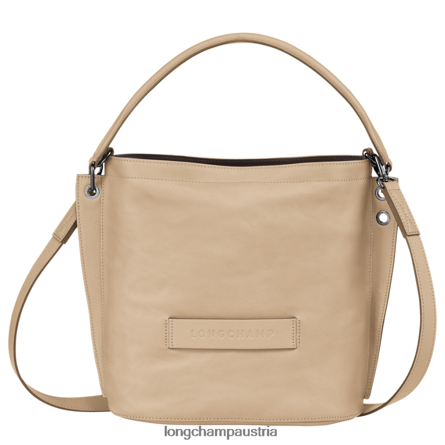 Taschen bei Longchamp Frauen 3D-Umhängetasche Beige 2008BJ313