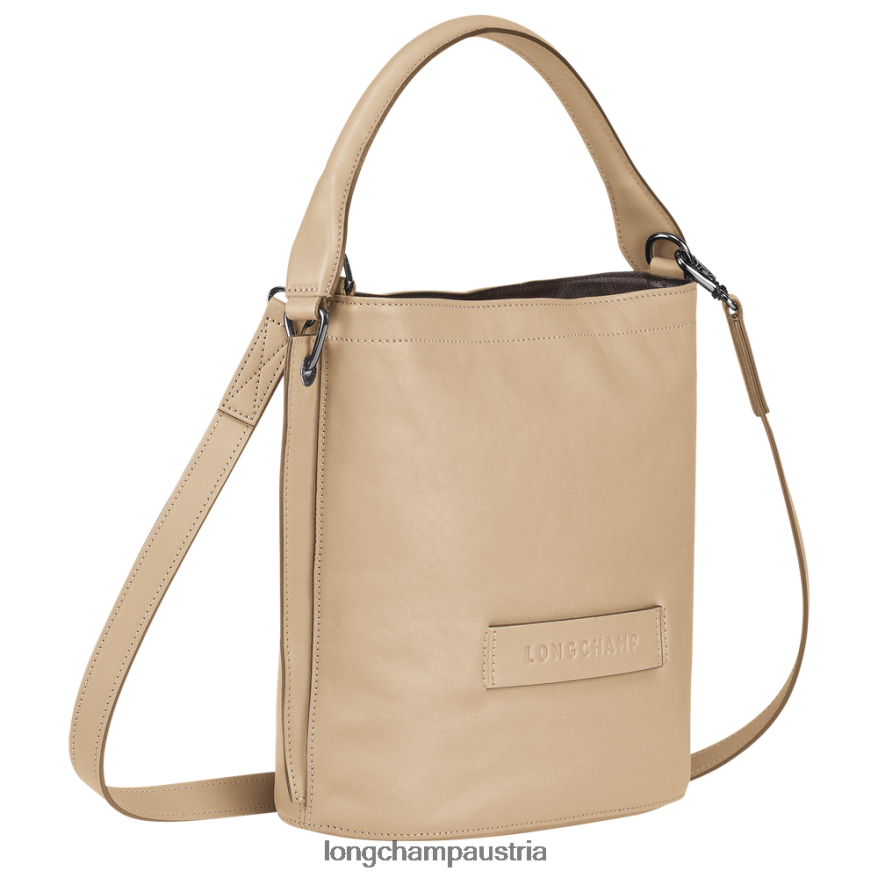 Taschen bei Longchamp Frauen 3D-Umhängetasche Beige 2008BJ313