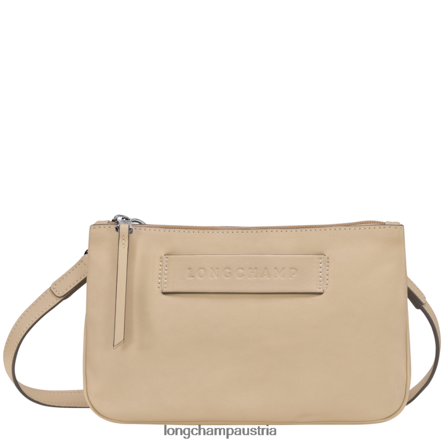 Taschen bei Longchamp Frauen 3D-Umhängetasche Beige 2008BJ318