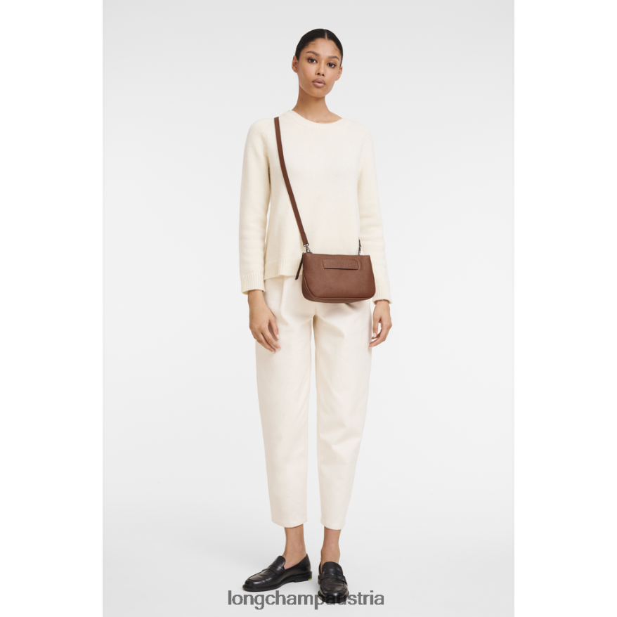 Taschen bei Longchamp Frauen 3D-Umhängetasche Cognac 2008BJ321