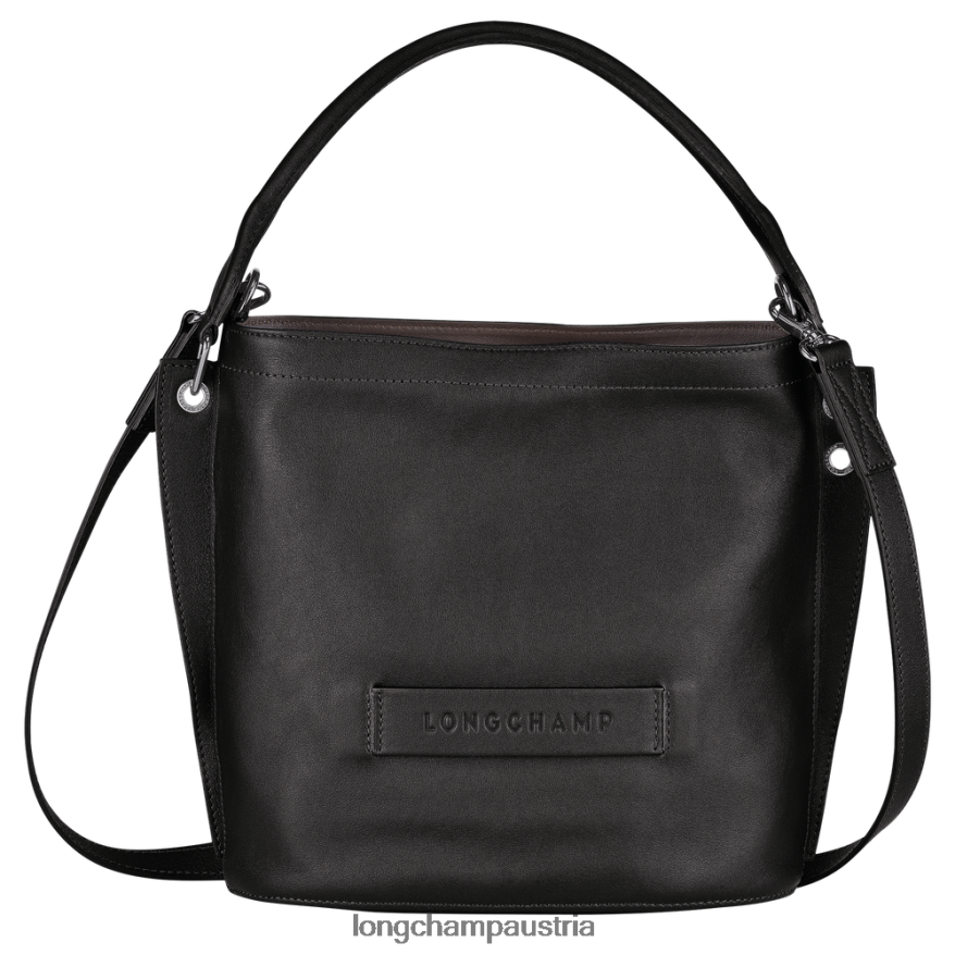 Taschen bei Longchamp Frauen 3D-Umhängetasche Schwarz 2008BJ312