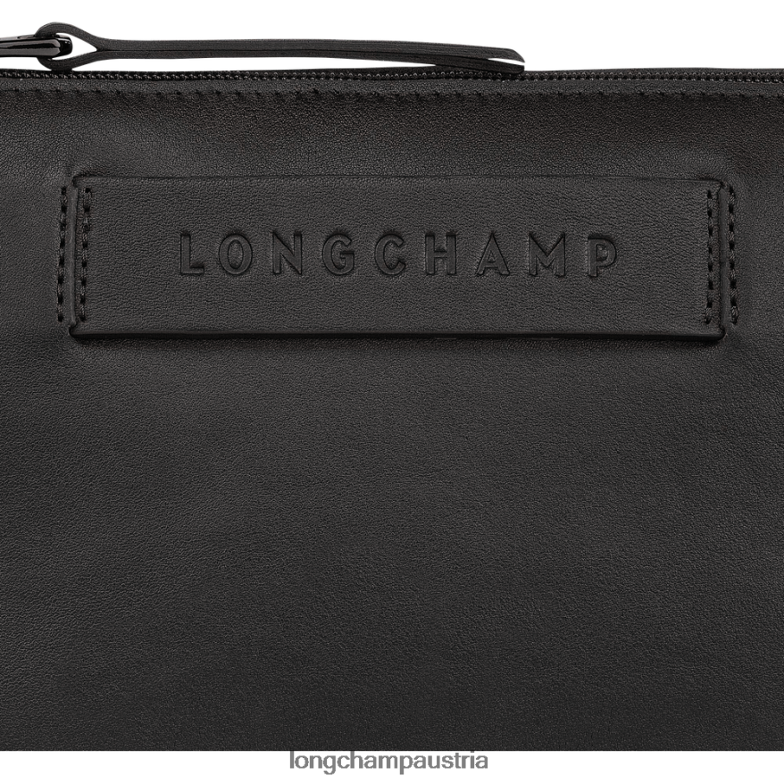 Taschen bei Longchamp Frauen 3D-Umhängetasche Schwarz 2008BJ317
