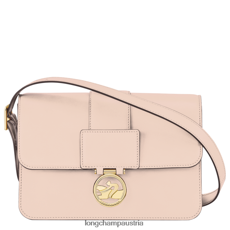 Taschen bei Longchamp Frauen Box-Trab-Umhängetasche blasses Rosa 2008BJ234