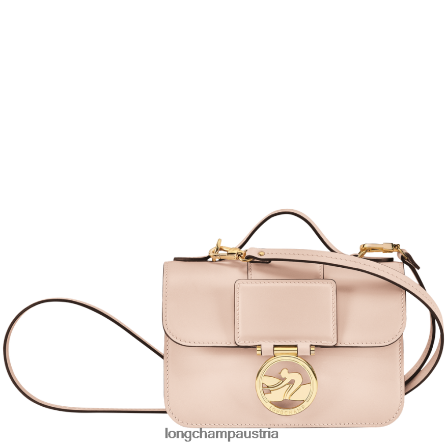 Taschen bei Longchamp Frauen Box-Trab-Umhängetasche blasses Rosa 2008BJ237