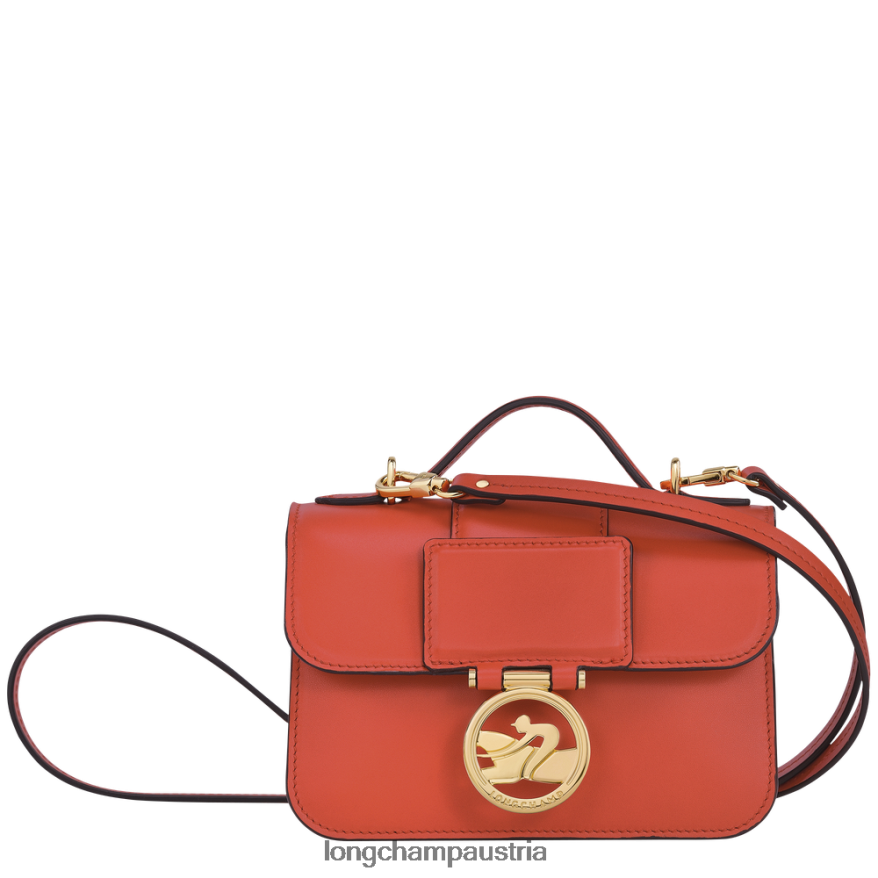 Taschen bei Longchamp Frauen Box-Trab-Umhängetasche orange 2008BJ21