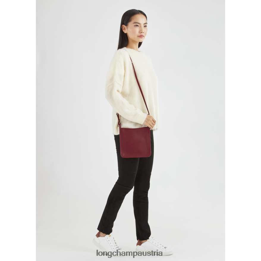 Taschen bei Longchamp Frauen Le Foulonne Umhängetasche Rot 2008BJ276