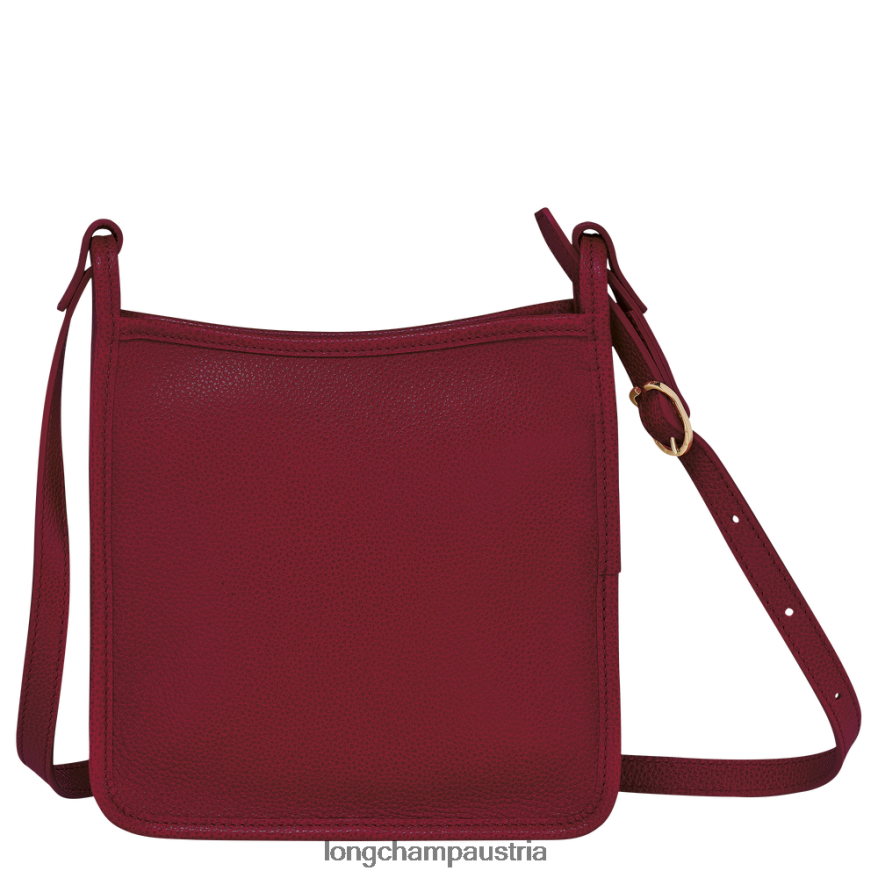 Taschen bei Longchamp Frauen Le Foulonne Umhängetasche Rot 2008BJ276
