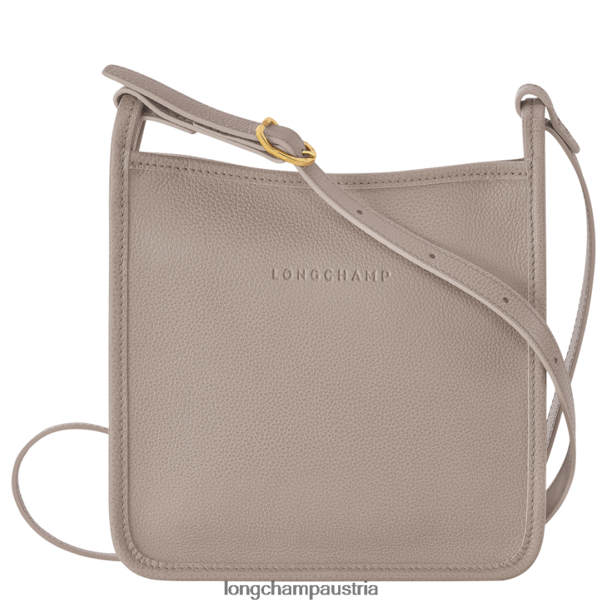 Taschen bei Longchamp Frauen Le Foulonne Umhängetasche Turteltaube 2008BJ278