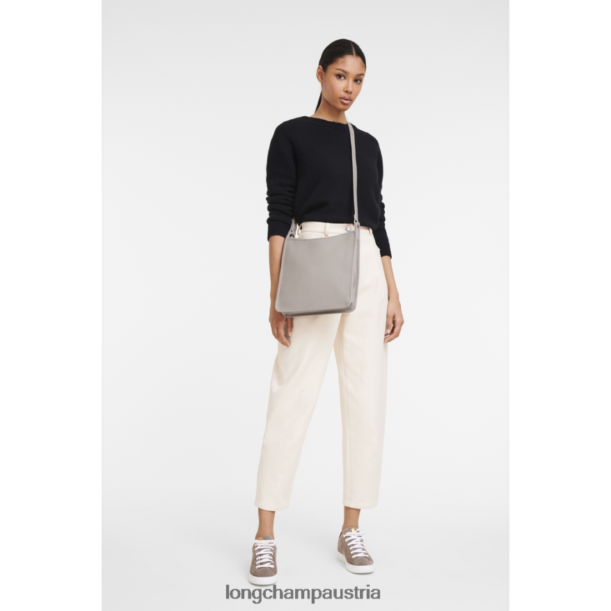 Taschen bei Longchamp Frauen Le Foulonne Umhängetasche Turteltaube 2008BJ283