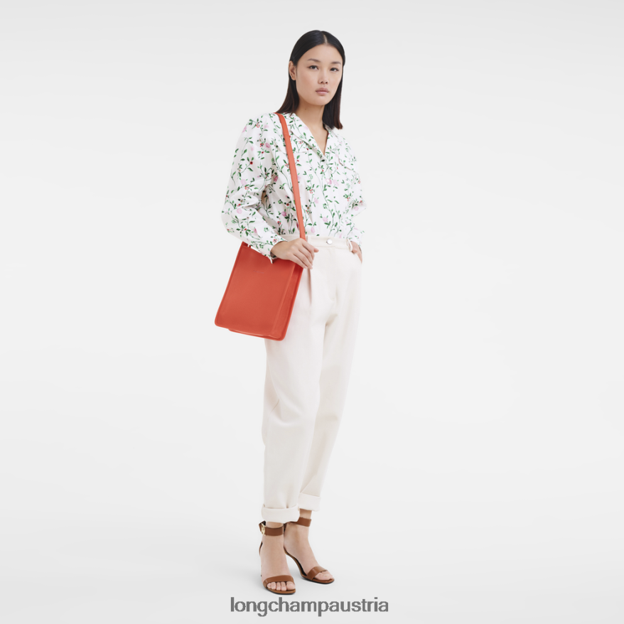 Taschen bei Longchamp Frauen Le Foulonne Umhängetasche orange 2008BJ26