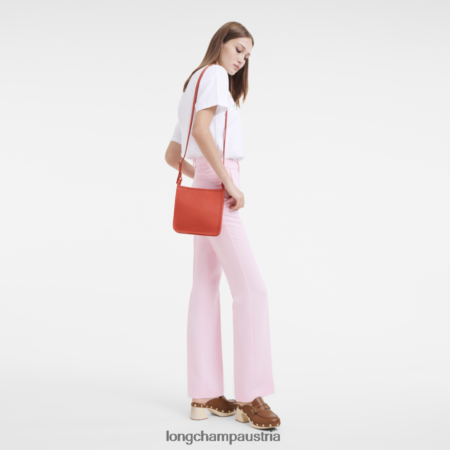 Taschen bei Longchamp Frauen Le Foulonne Umhängetasche orange 2008BJ274