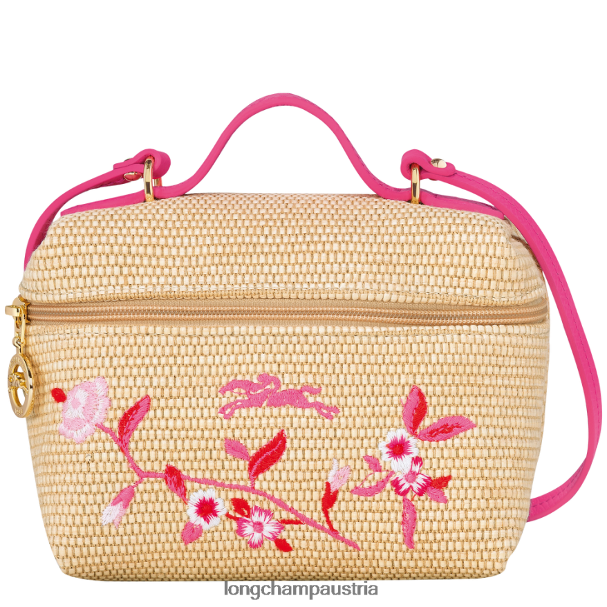 Taschen bei Longchamp Frauen Le Panier Plage-Waschtisch Fuchsie 2008BJ217