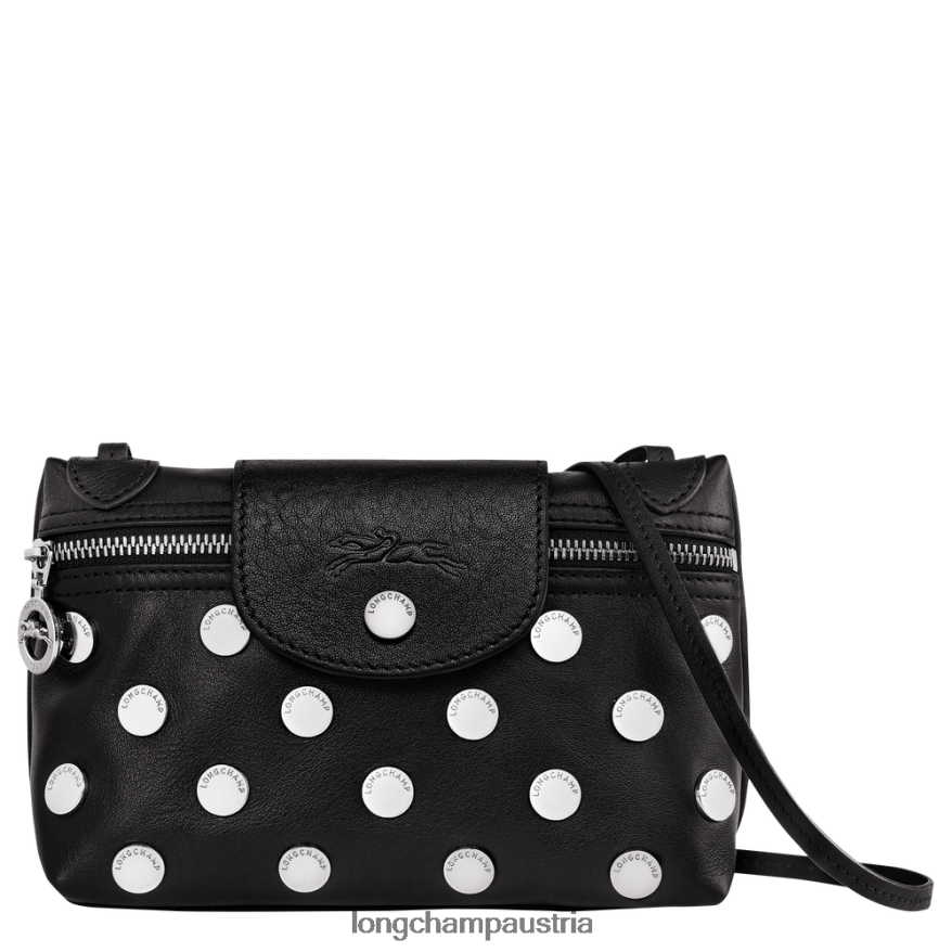 Taschen bei Longchamp Frauen Le Plage Xtra Umhängetasche Schwarz 2008BJ304