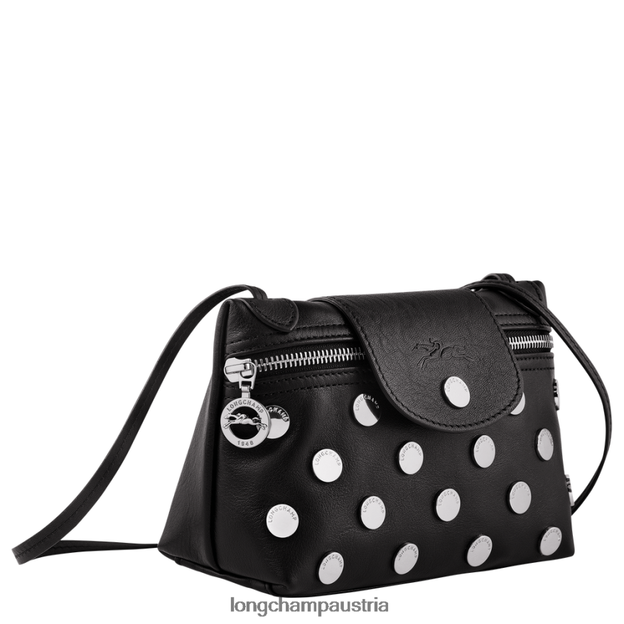 Taschen bei Longchamp Frauen Le Plage Xtra Umhängetasche Schwarz 2008BJ304