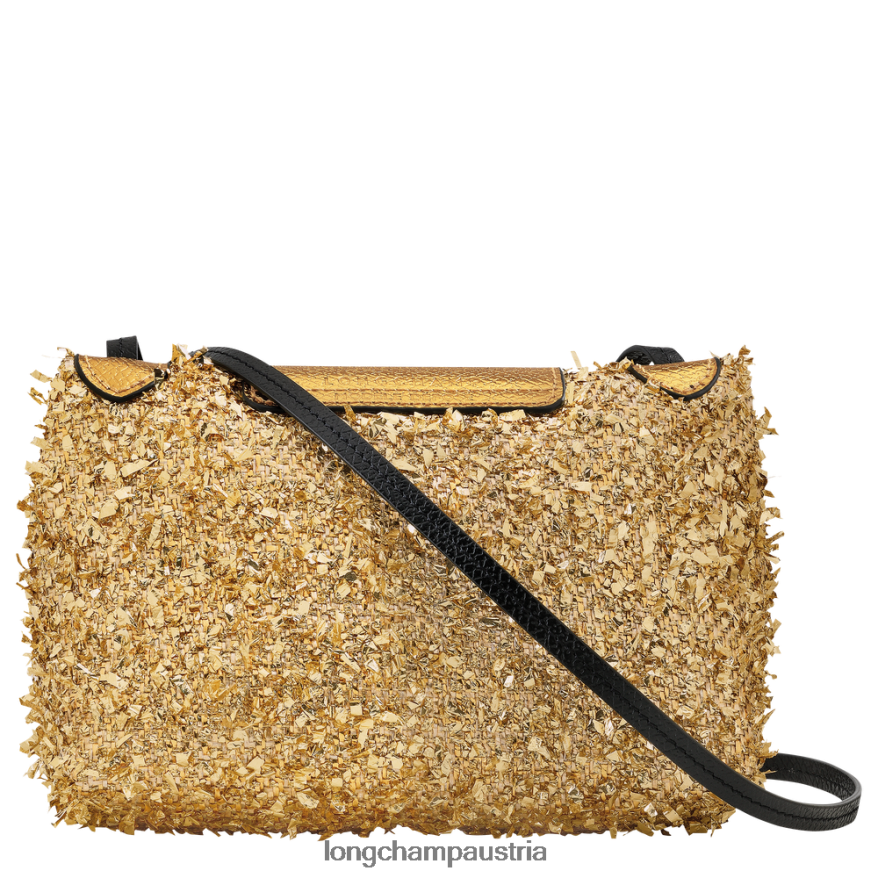 Taschen bei Longchamp Frauen Umhängetasche aus der Le Plage-Kollektion Gold 2008BJ222