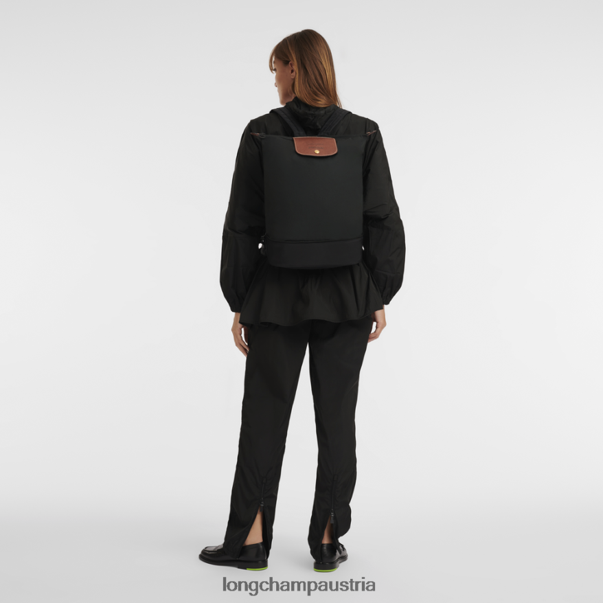 Taschen bei Longchamp X D'heygere Frauen Umhängetasche/Rucksack Schwarz 2008BJ323