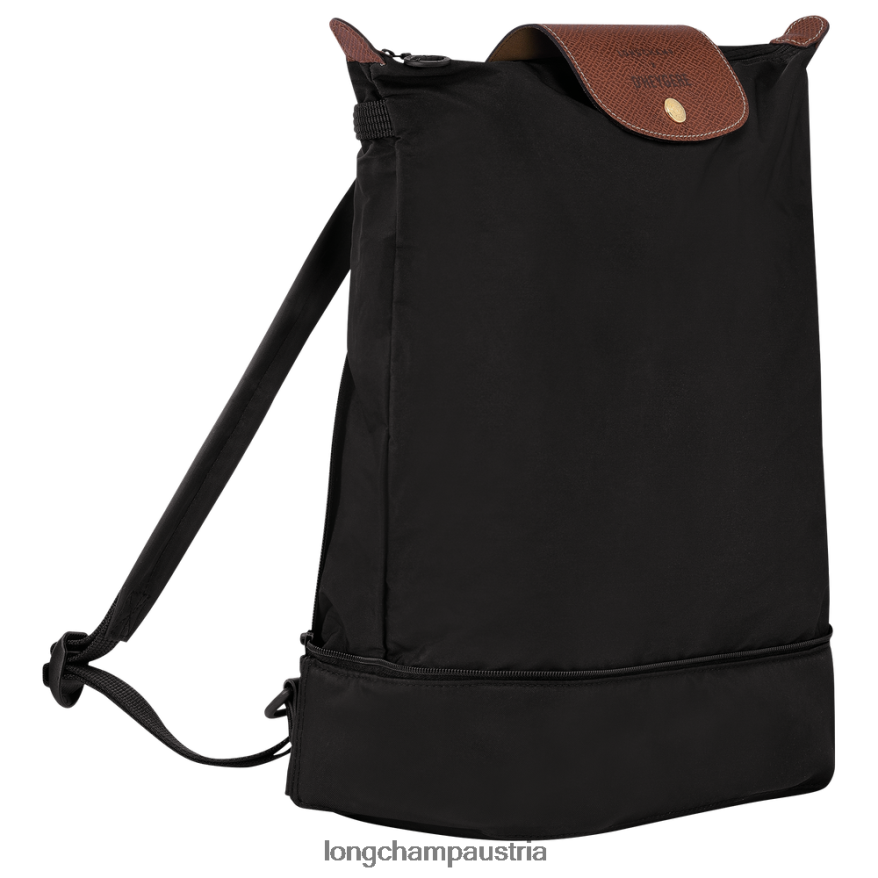 Taschen bei Longchamp X D'heygere Frauen Umhängetasche/Rucksack Schwarz 2008BJ323