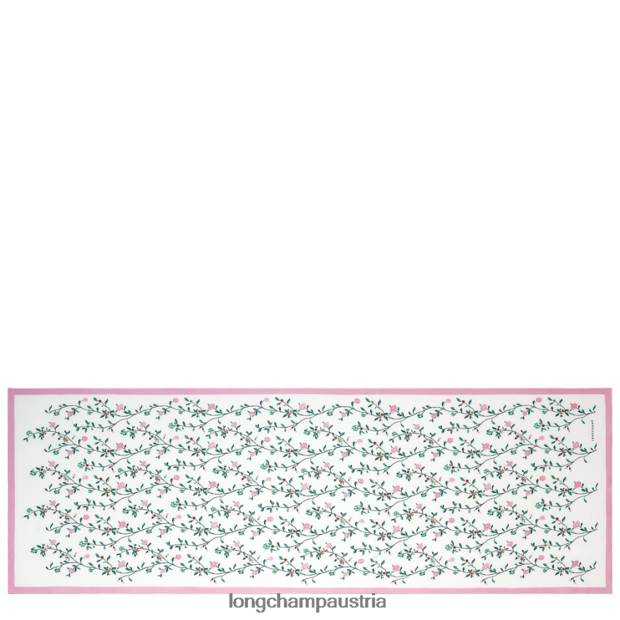 Zubehör bei Longchamp Frauen Stola aus der Frühjahr/Sommer-Kollektion 2023 Rosa 2008BJ996