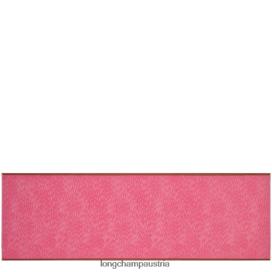 Zubehör bei Longchamp Frauen Stola aus der Frühjahr/Sommer-Kollektion 2023 Süßigkeiten 2008BJ975