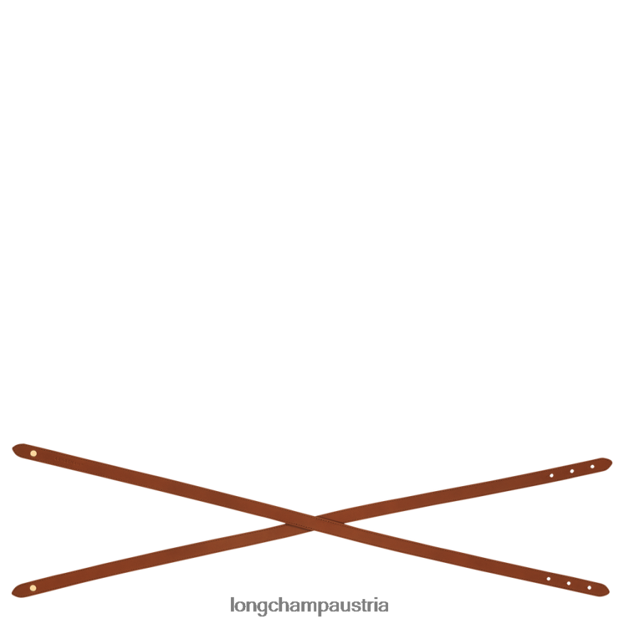 Zubehör bei Longchamp Frauen Box-Trab-Gürtel Cognac 2008BJ946