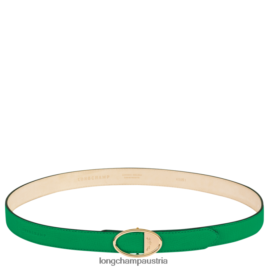 Zubehör bei Longchamp Frauen Briefkastengürtel Gras/grünes Licht 2008BJ924