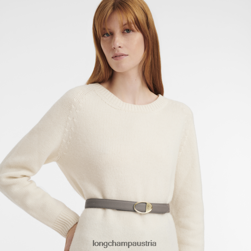 Zubehör bei Longchamp Frauen Briefkastengürtel Taupe 2008BJ923